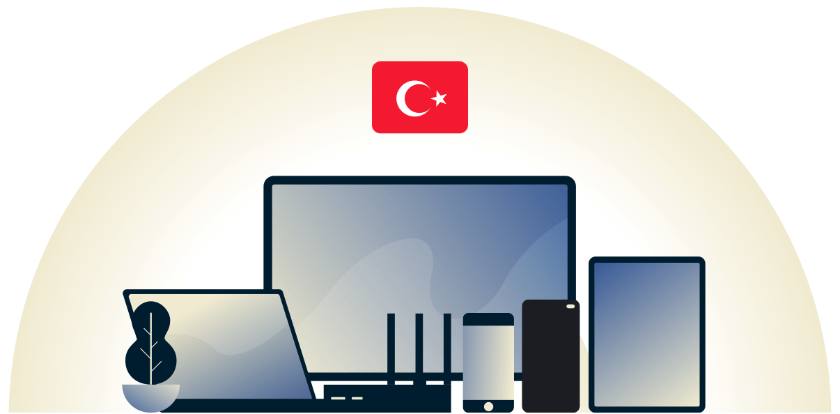 다양한 기기를 보호하는 터키 VPN